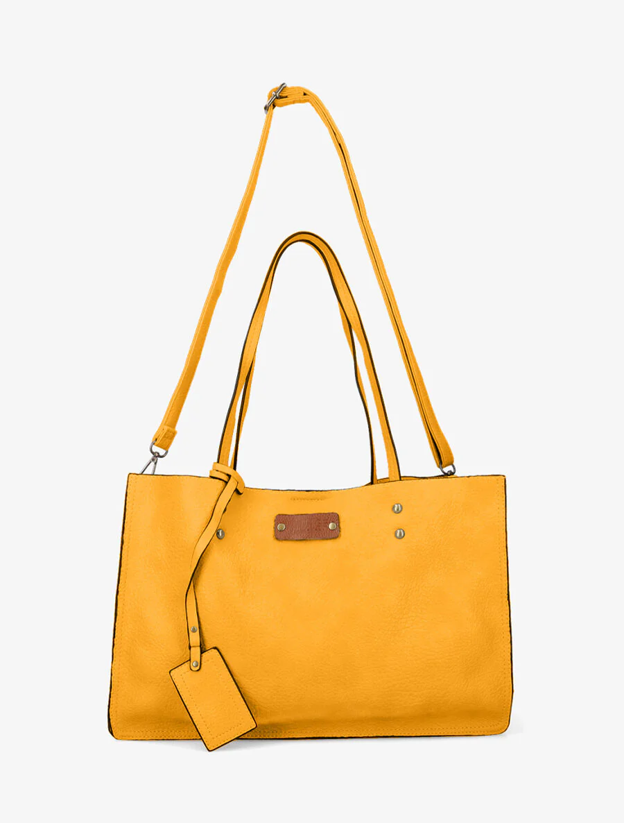 Asiya Handtas - Mosterdgeel - Image 3