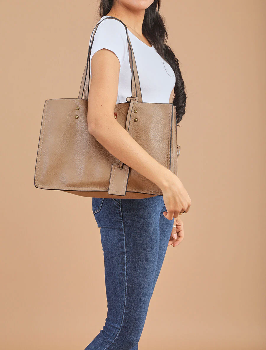 Asiya Handtas - Beige - Image 5