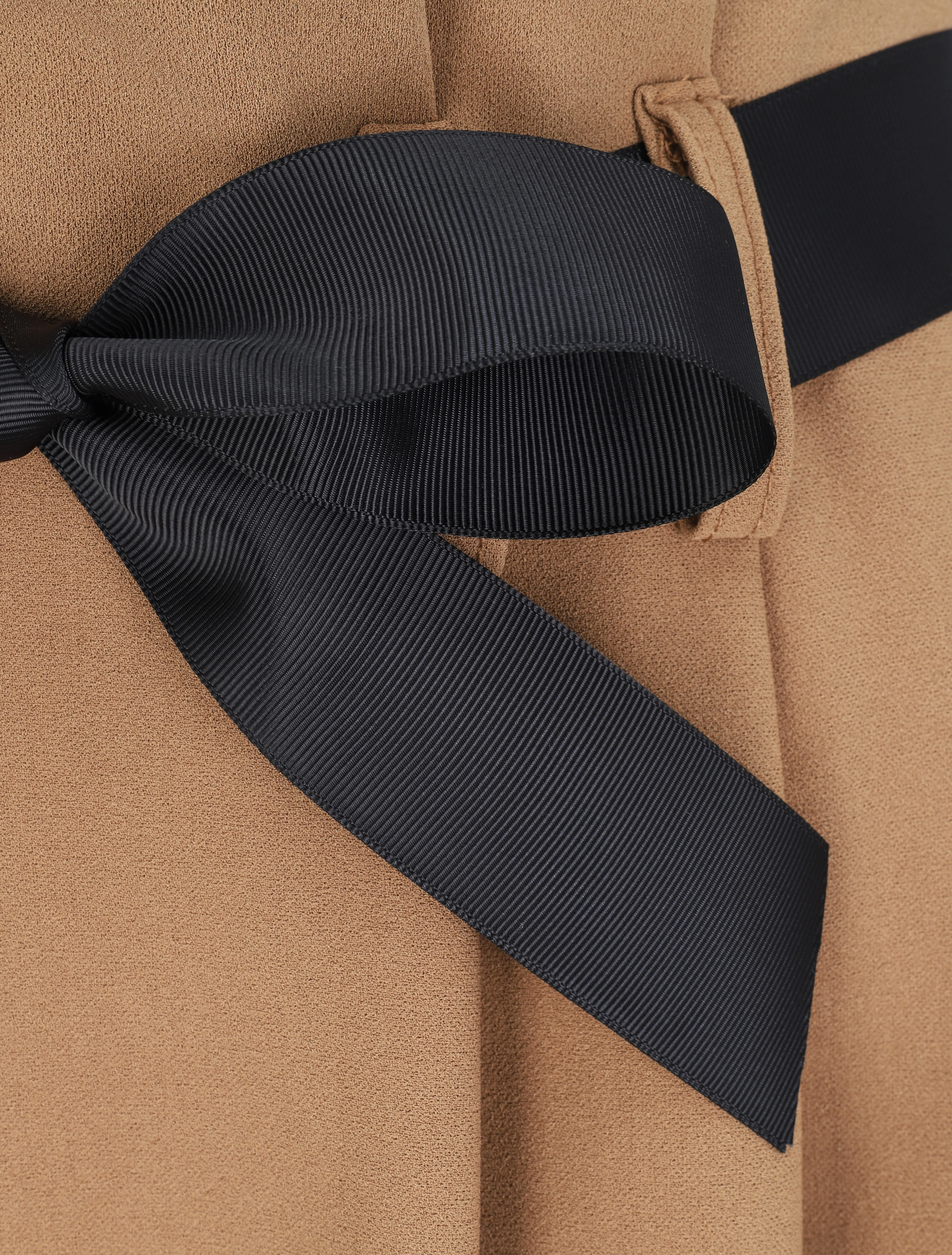 Asymmetrische midi-rok - Camel - Image 3