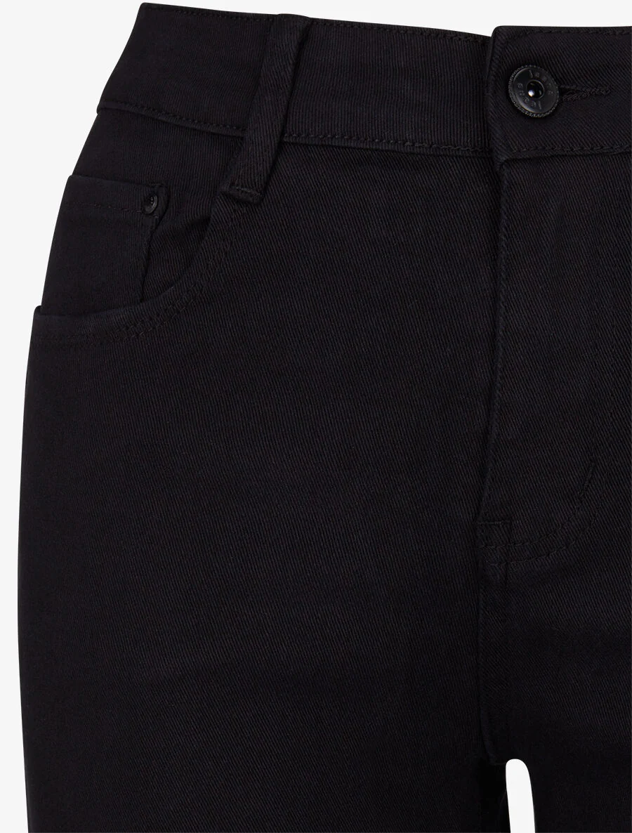 Basic slim-fit push-up jeans - Zwart - Image 3
