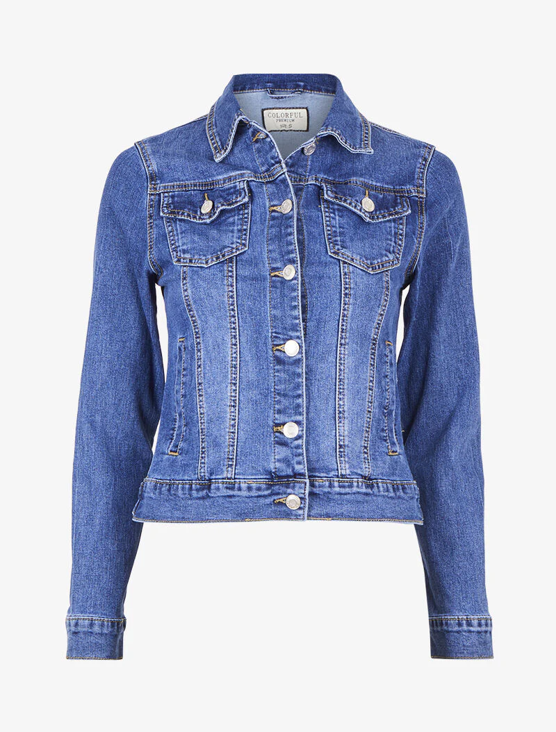 Basis spijkerjack - Blauw denim