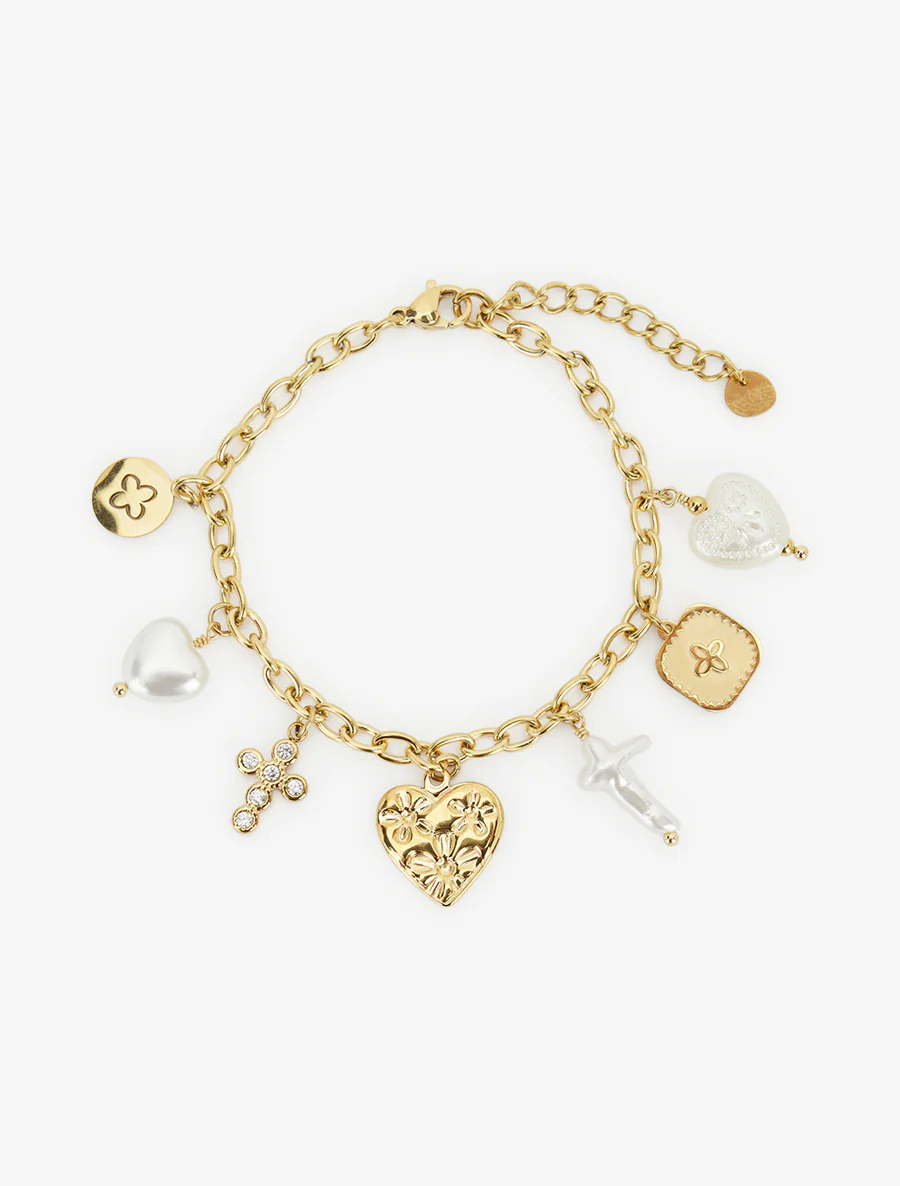 Bedelarmband - Goud - Image 2