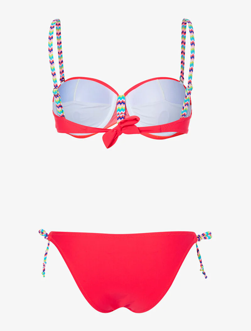 Bikini bandjes zig-zag - oranje - Image 2