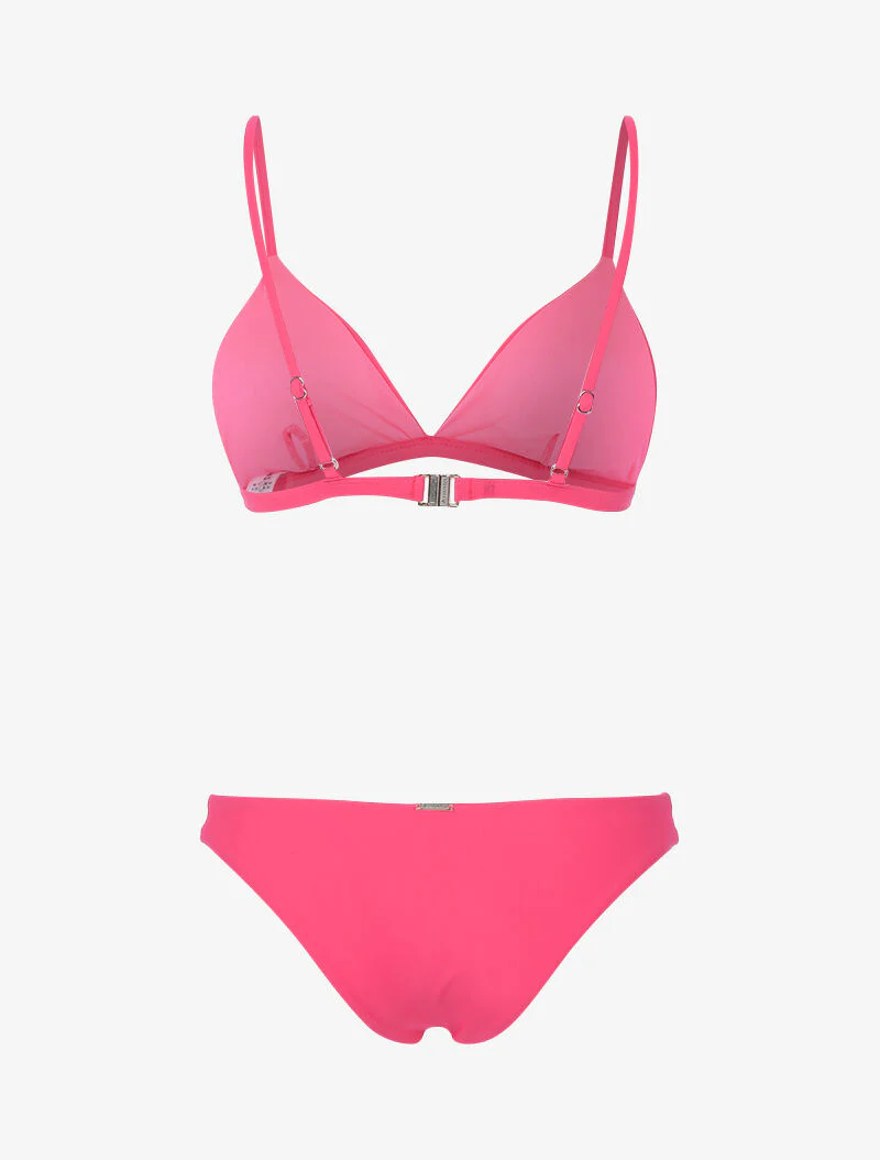 Basis driehoekige bikini - fuchsia - Image 2