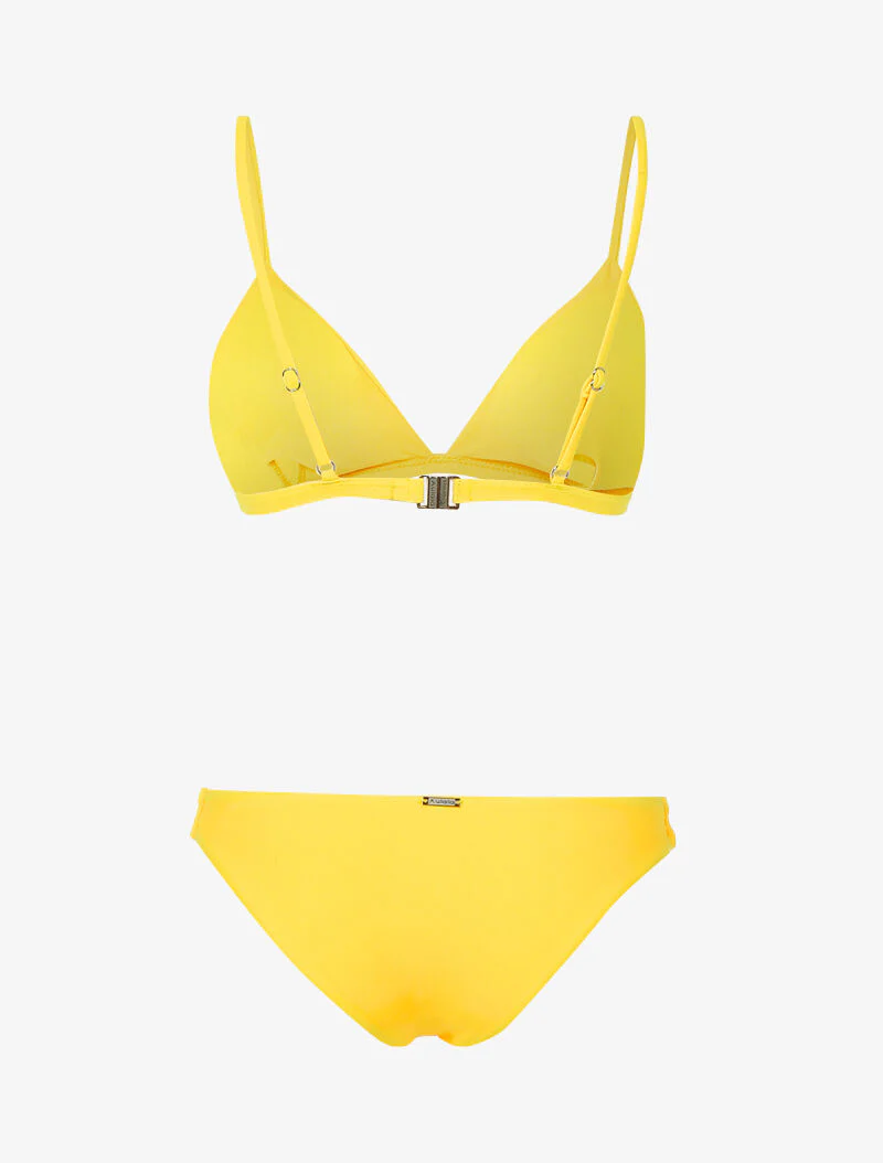 Basis driehoekige bikini - geel - Image 2