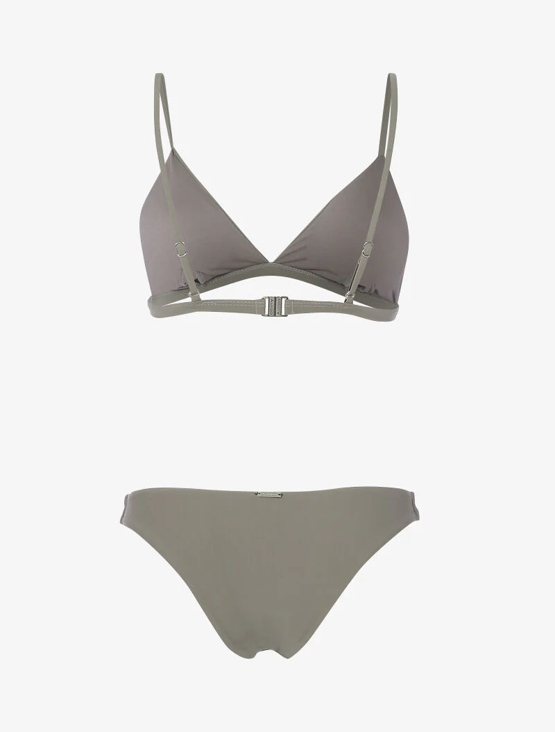 Basis driehoekige bikini - taupe - Image 2