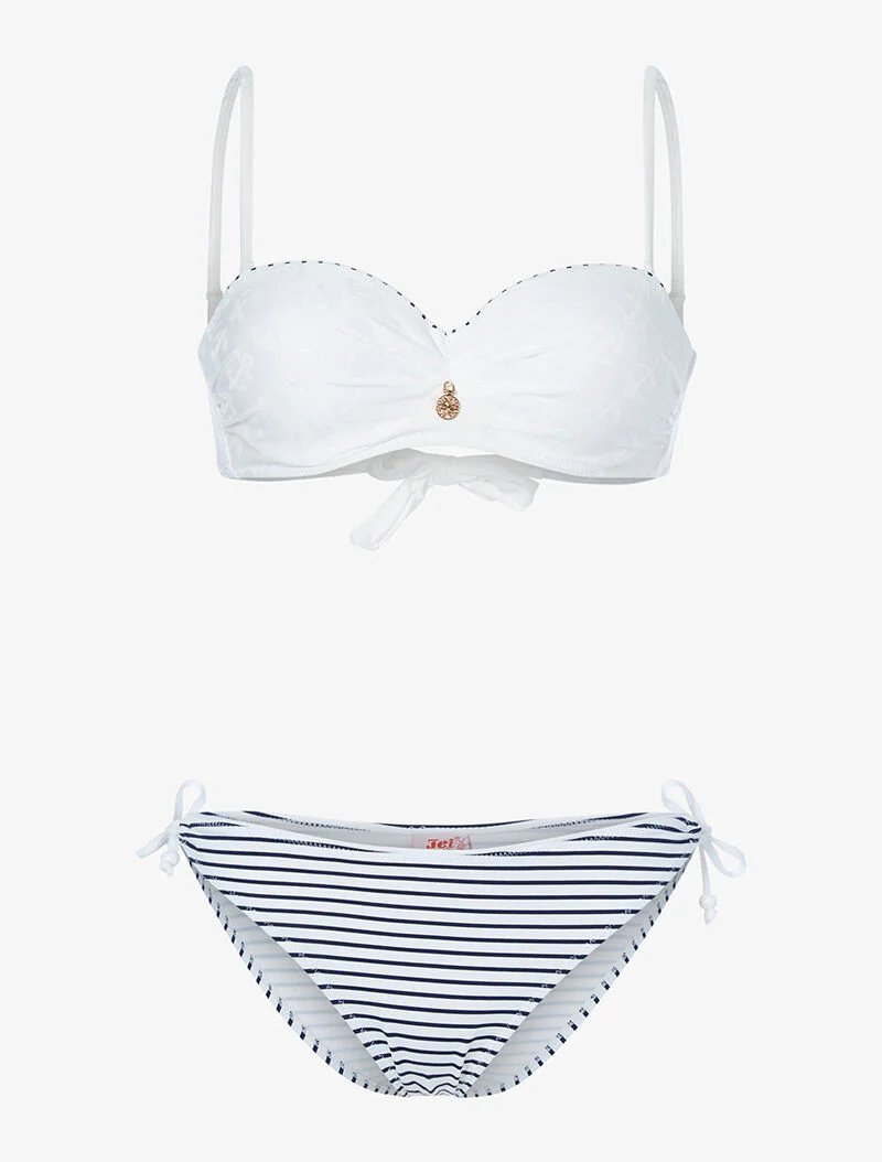 Bikini inspiratie matroos - wit
