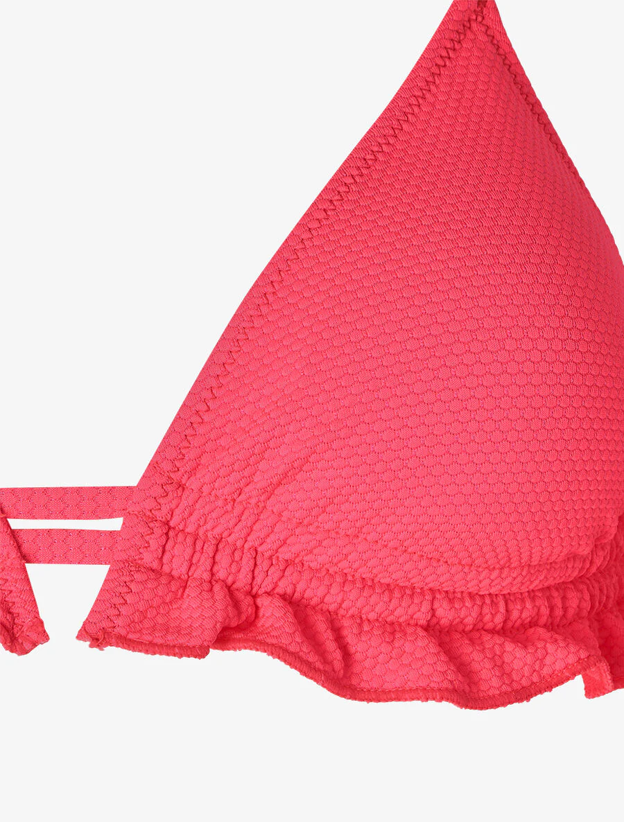 Niet bijpassende tie and dye bikini - Fluor roze - Image 3