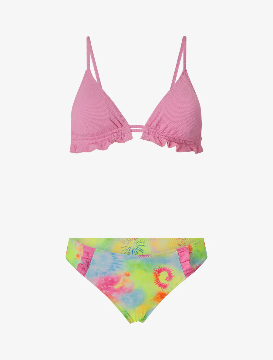 Ongelijk bikini tie and dye - Roze - Image 2