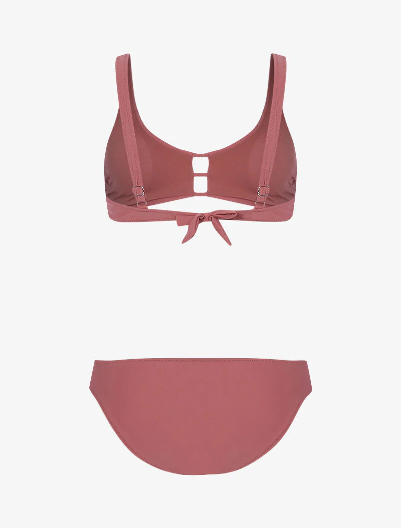Basis bikini onderstuk - oudroze - Image 2