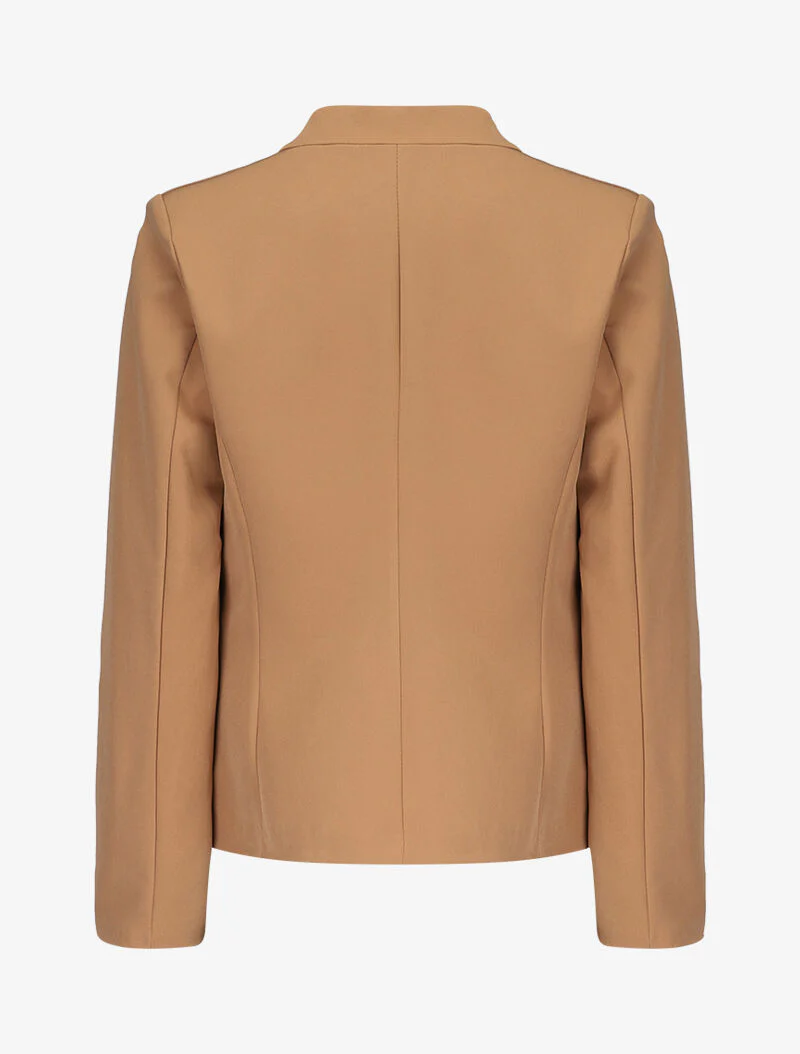 Casual open blazer - Kameel - Image 2