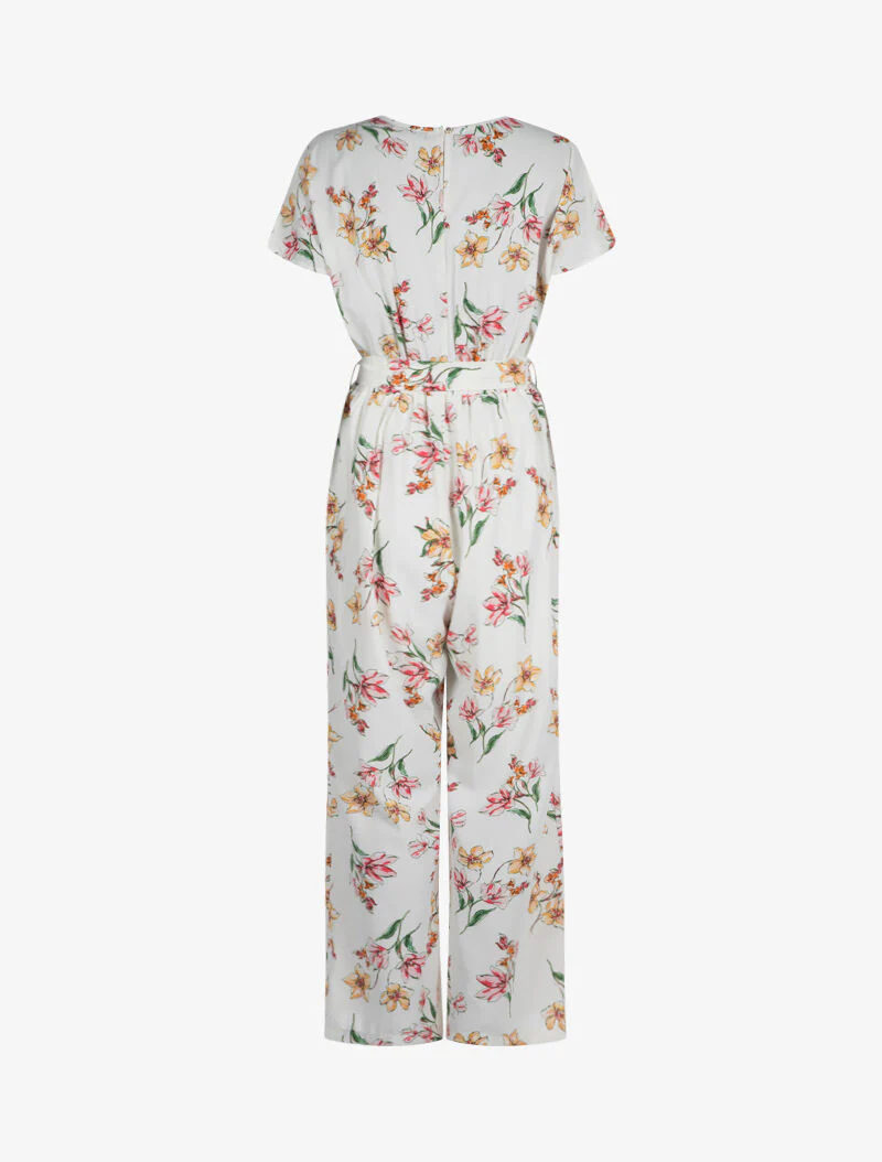 Combinatie met bloemenprint - wit - Image 3