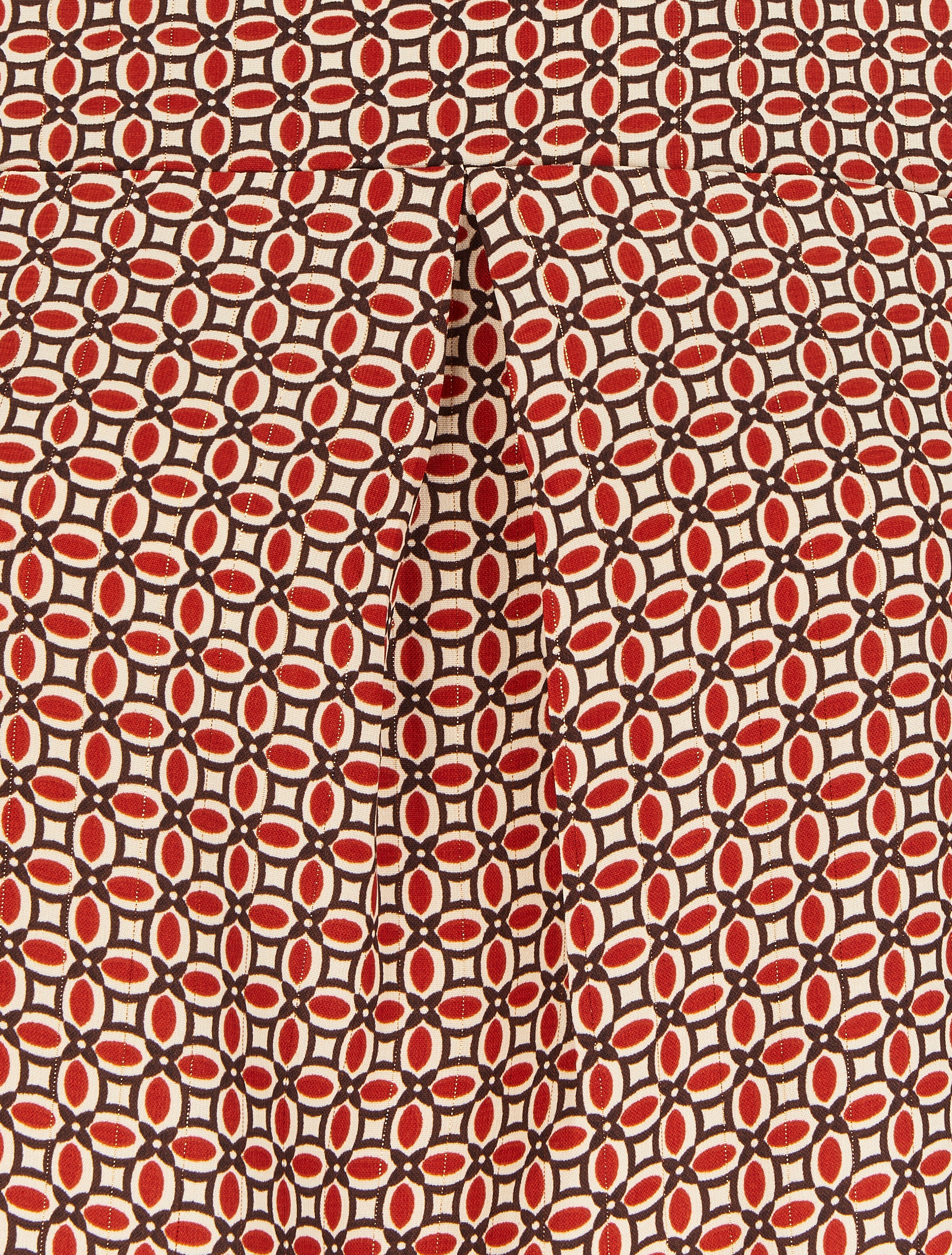 Blouse met grafische patronen - Rood - Image 3