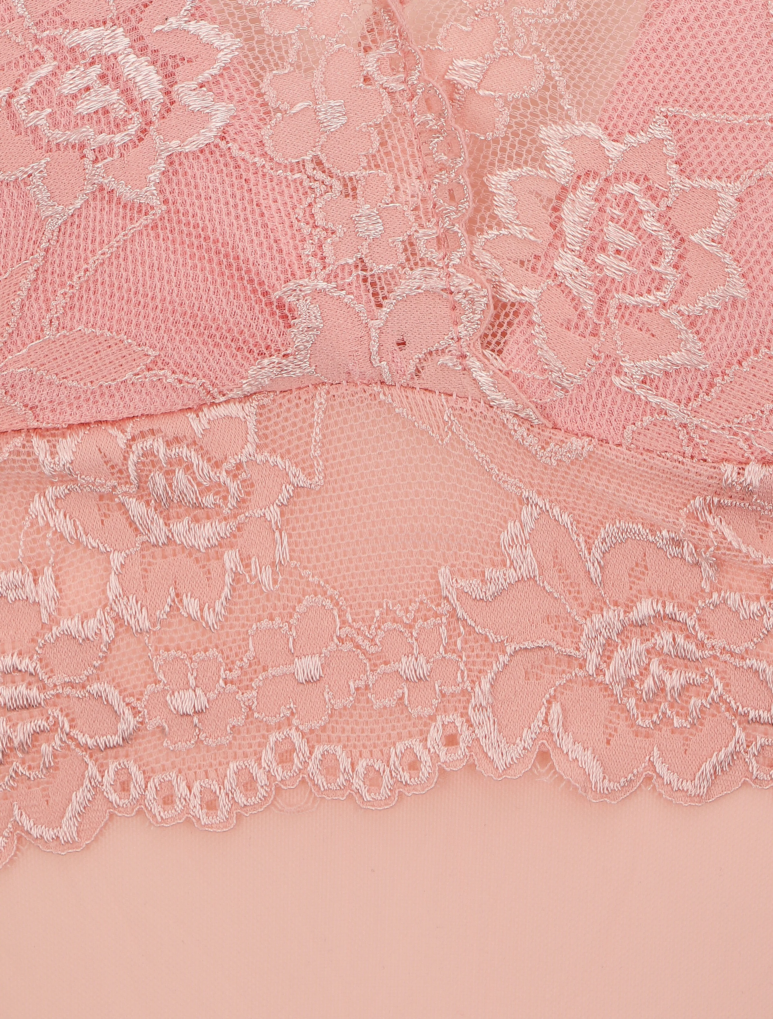 Body met kant - Roze - Image 3