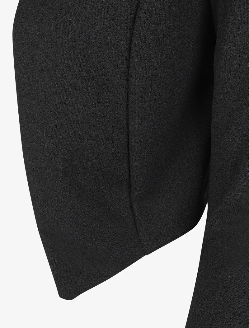 Asymmetrische panden bolero - Zwart - Image 3
