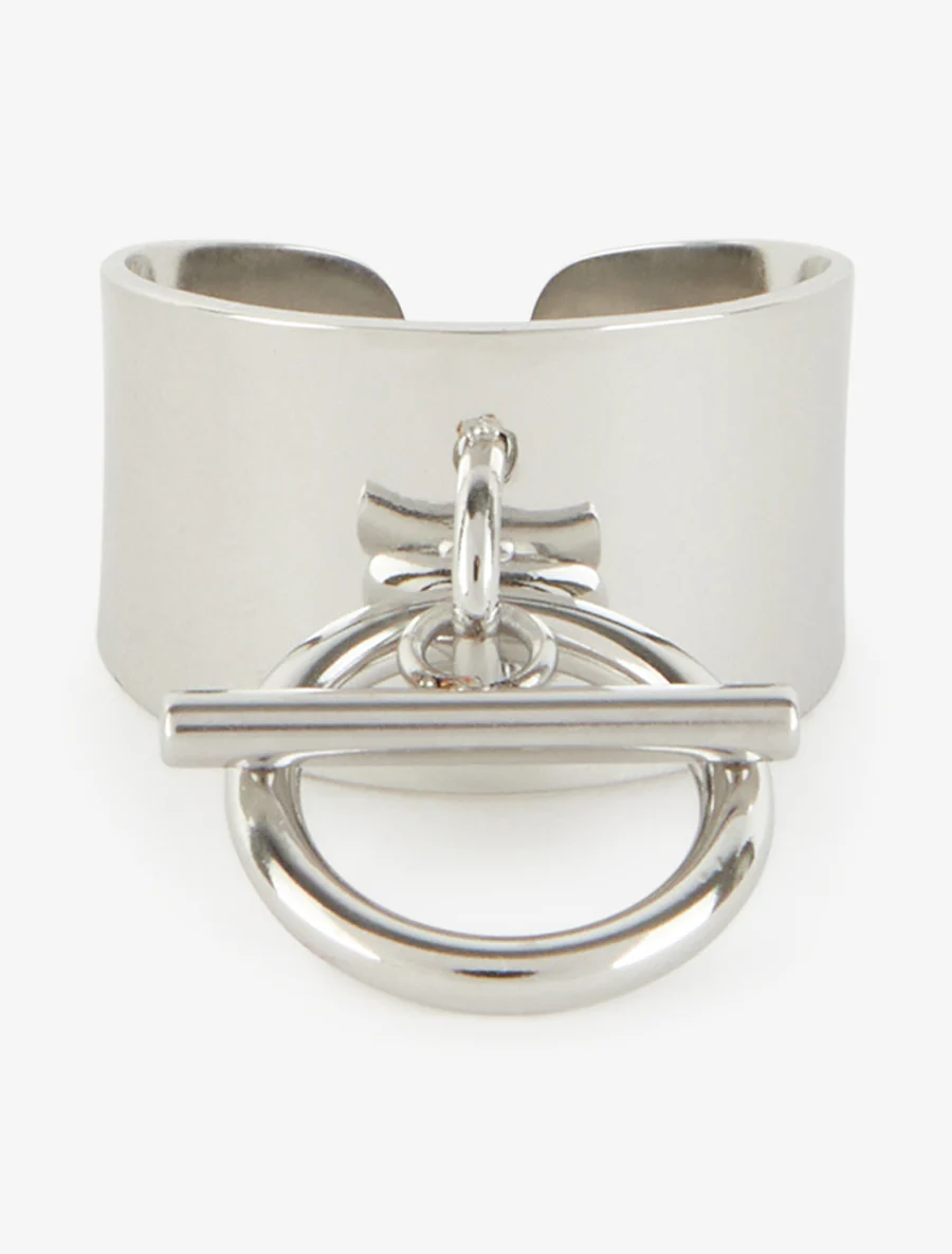 Brede ring met hanger sluiting T - Geld - Image 3