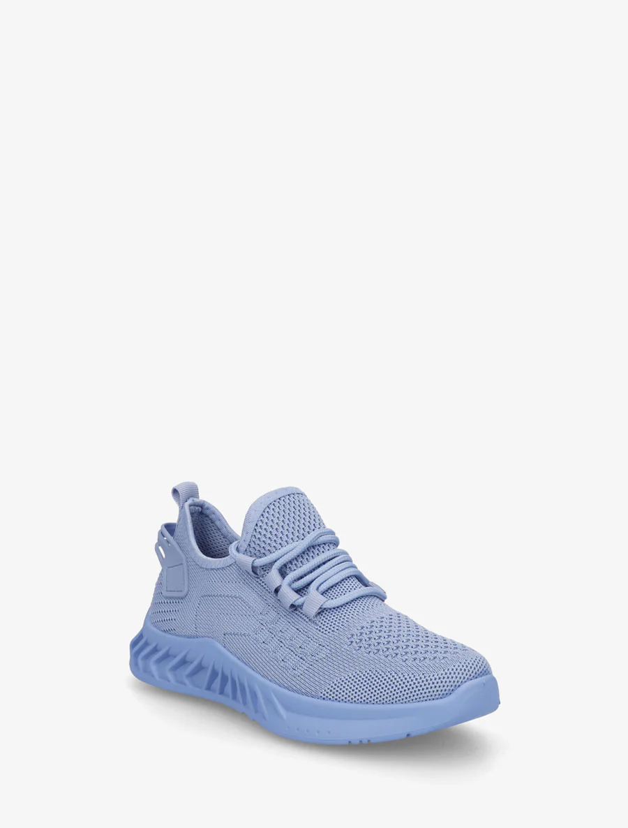 Canvas sneakers met tong - Lichtblauw - Image 2