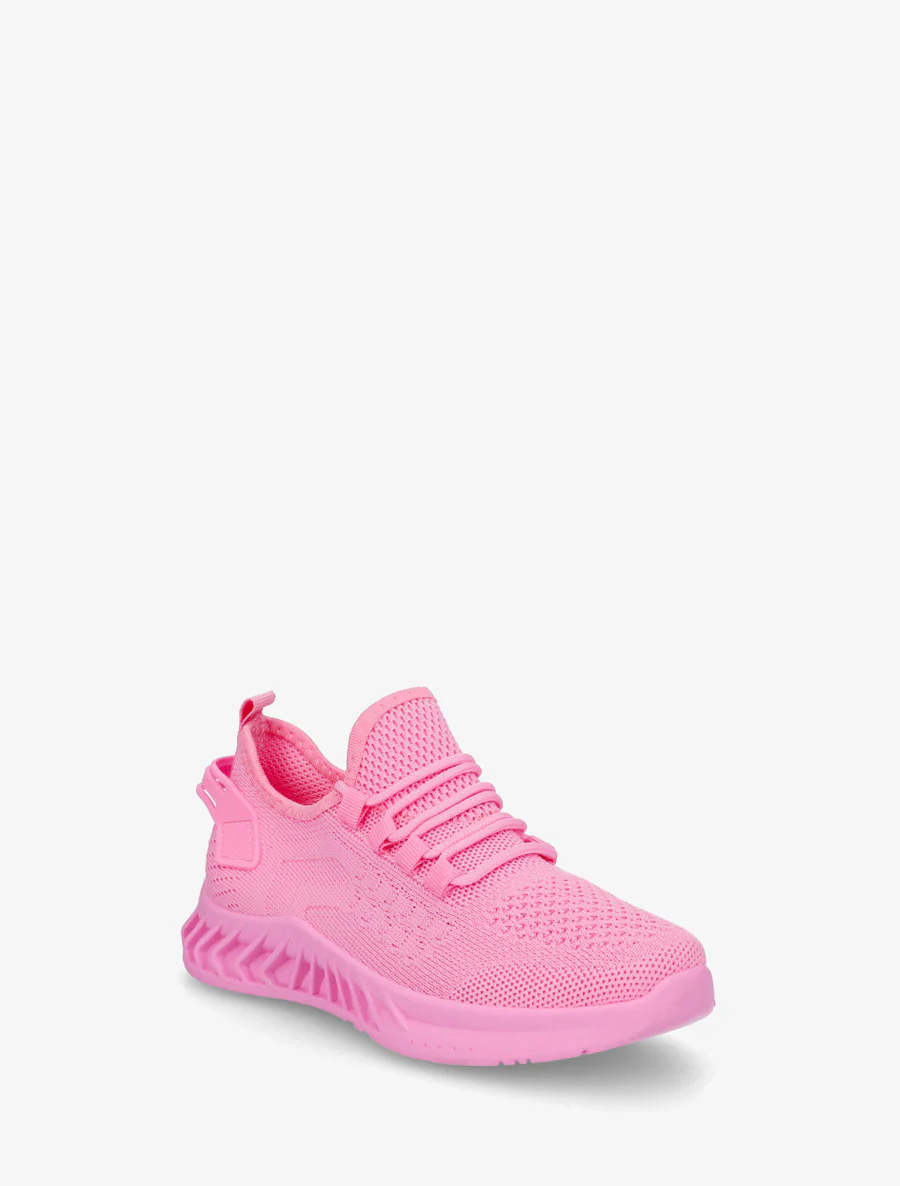 Canvas sneakers met tong - Fuchsia - Image 2