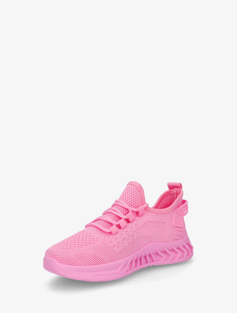 Canvas sneakers met tong - Fuchsia - Image 3