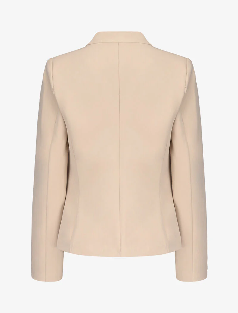 Casual open blazer - Beige - Image 2