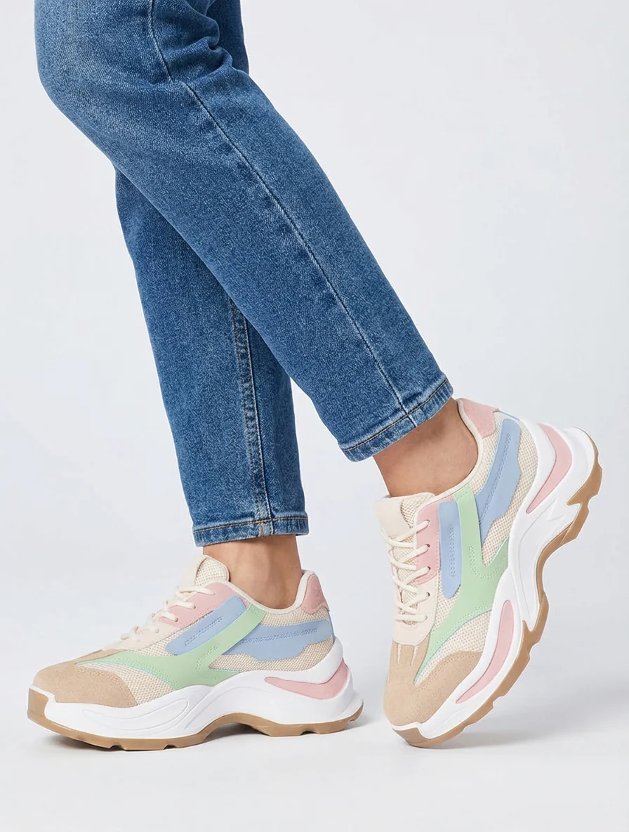 Chunky zool sneakers - Meervoudig - Image 5