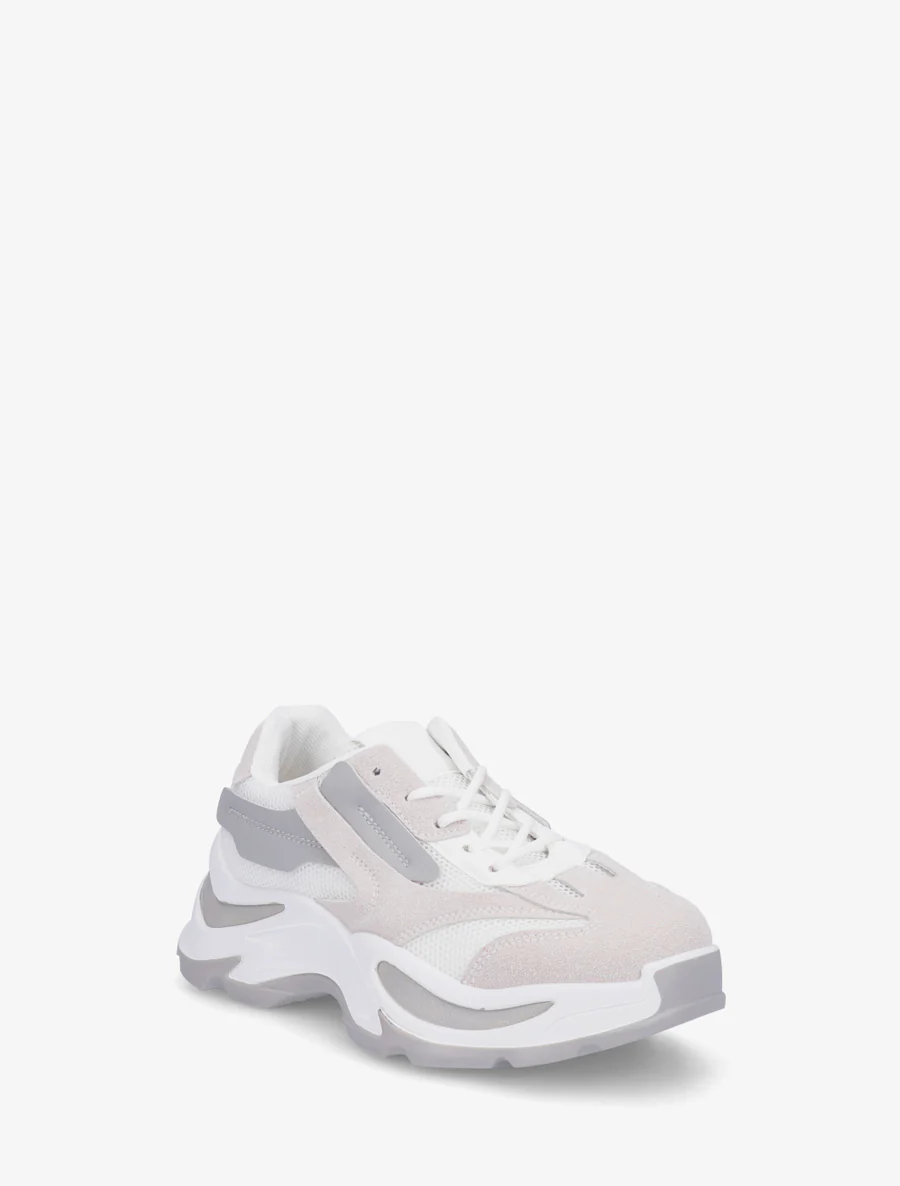 Chunky zool sneakers - Wit - Image 2