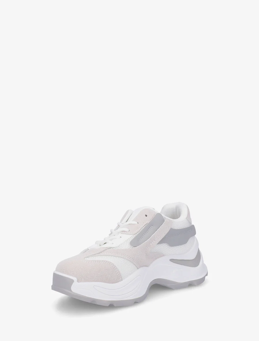 Chunky zool sneakers - Wit - Image 3