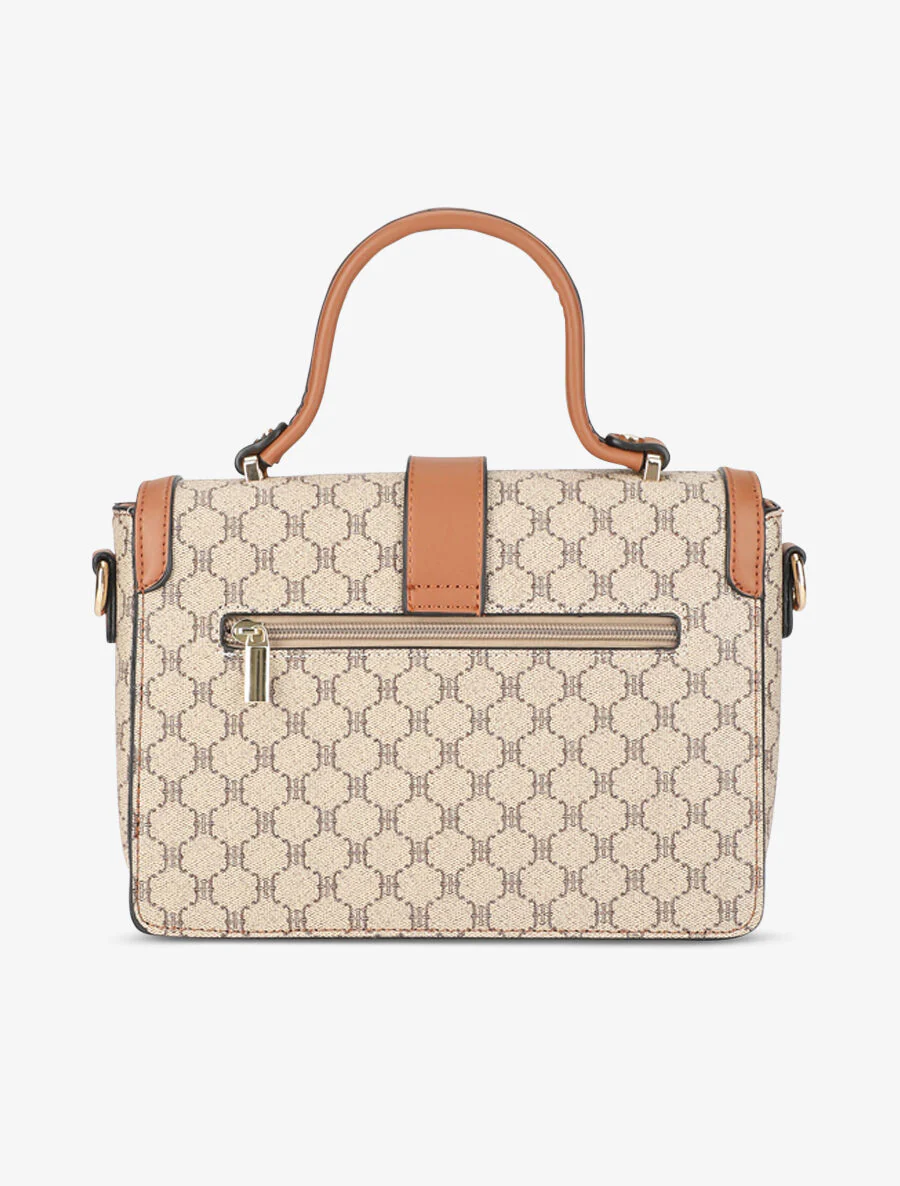 Clare schoudertas - taupe - Image 2
