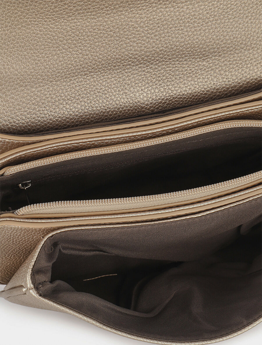 CLéo handtas - Parelmoer taupe - Image 4