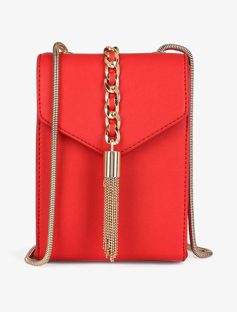 Clutch Suzaretta - Rood