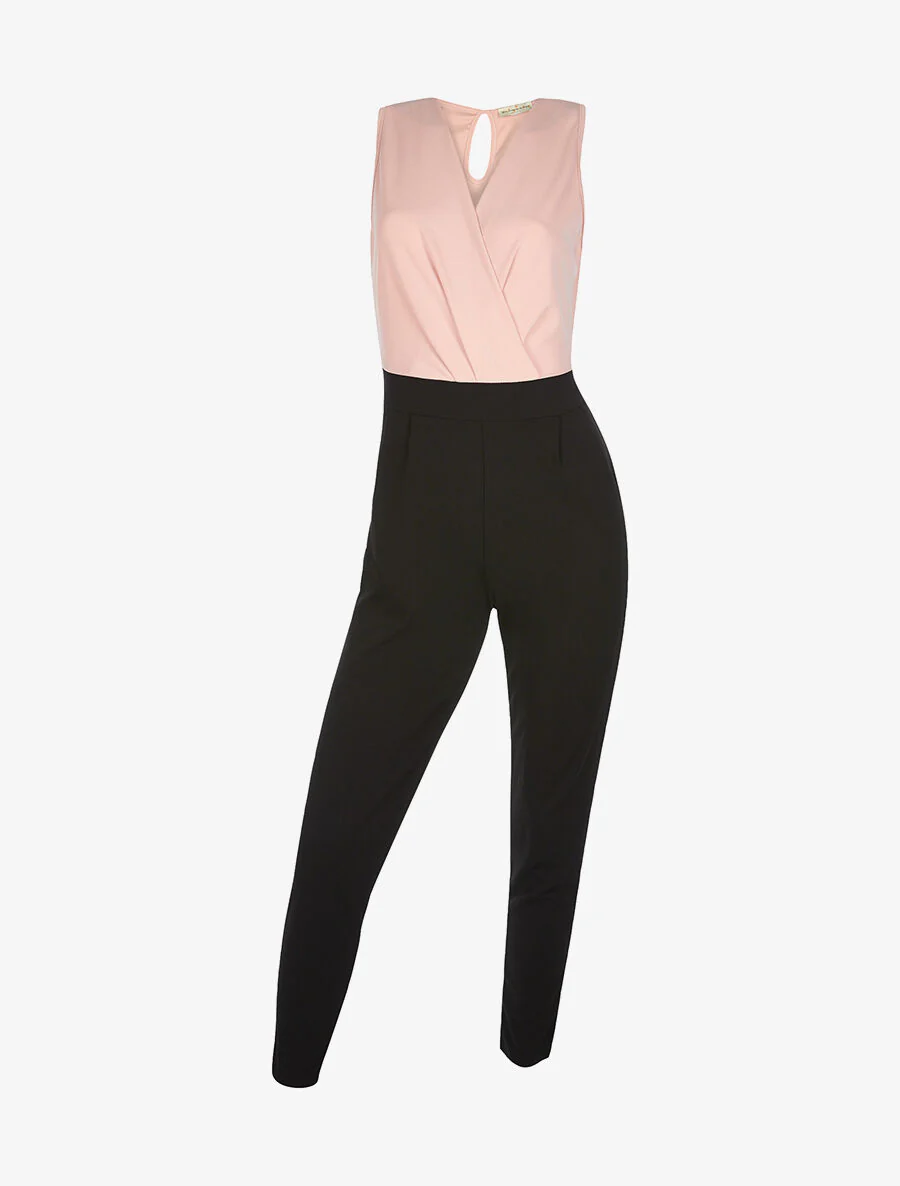 Combinatie hart-kruis - roze/zwart