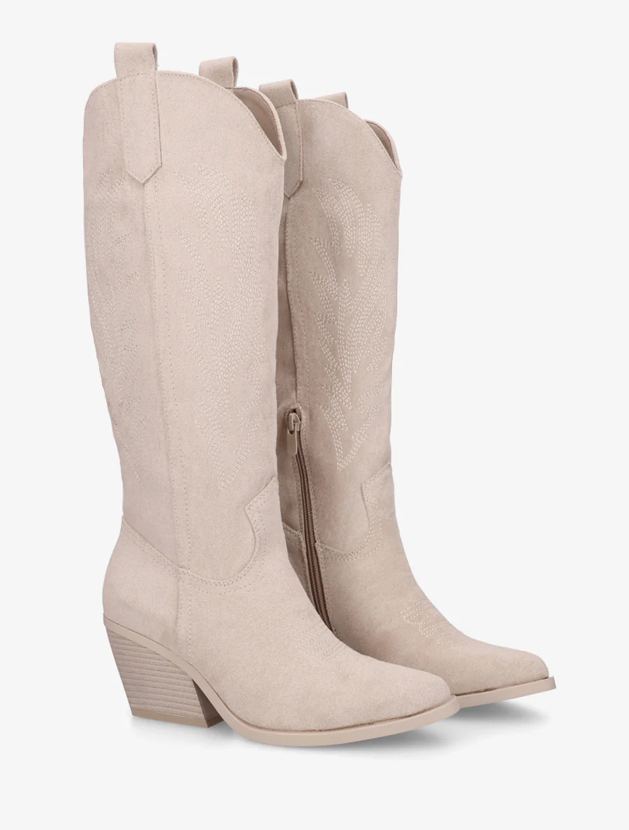 Cowboylaarzen - Beige - Image 4
