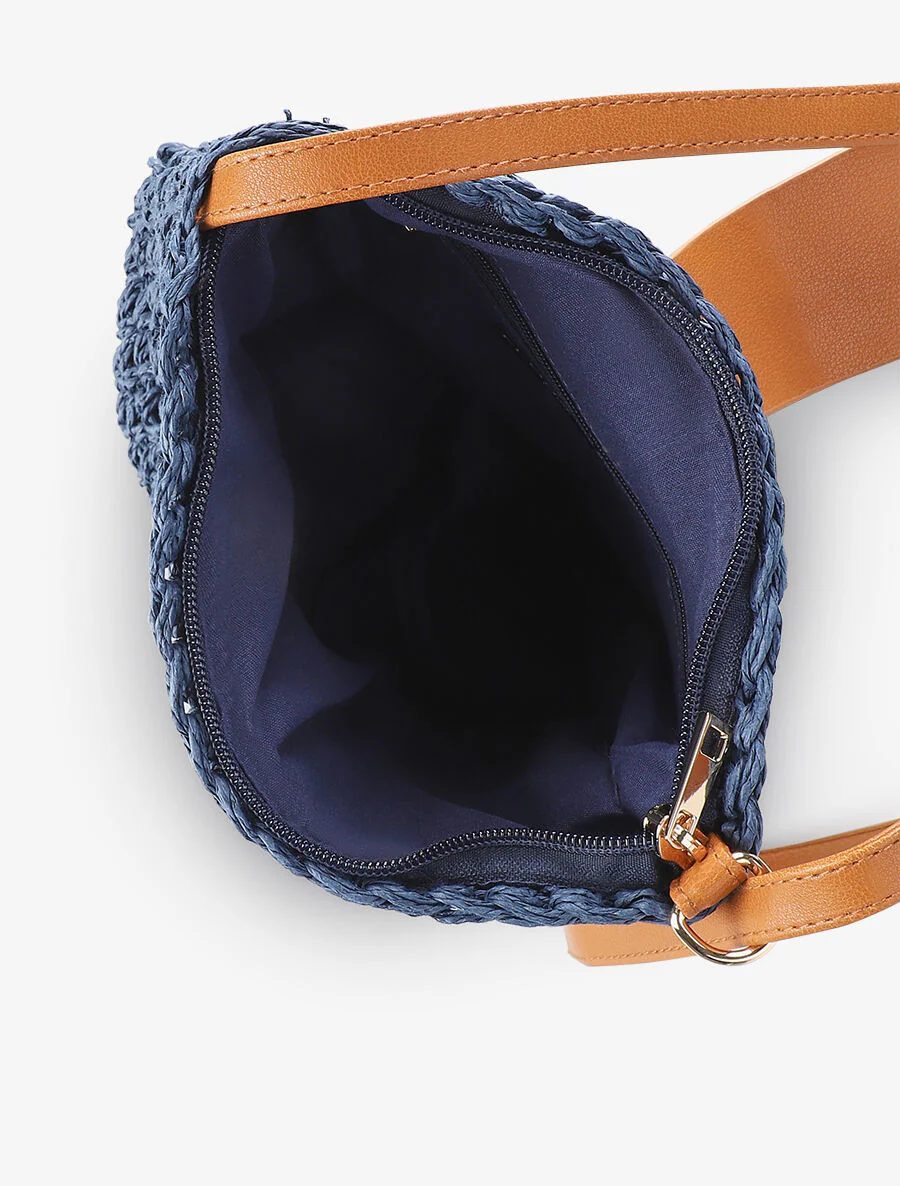 Delia schoudertas - Marineblauw - Image 4