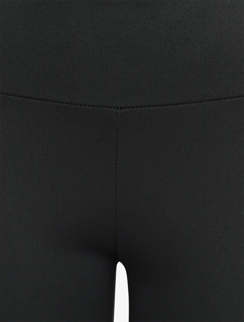 Dikke hoge taille legging - Zwart - Image 3