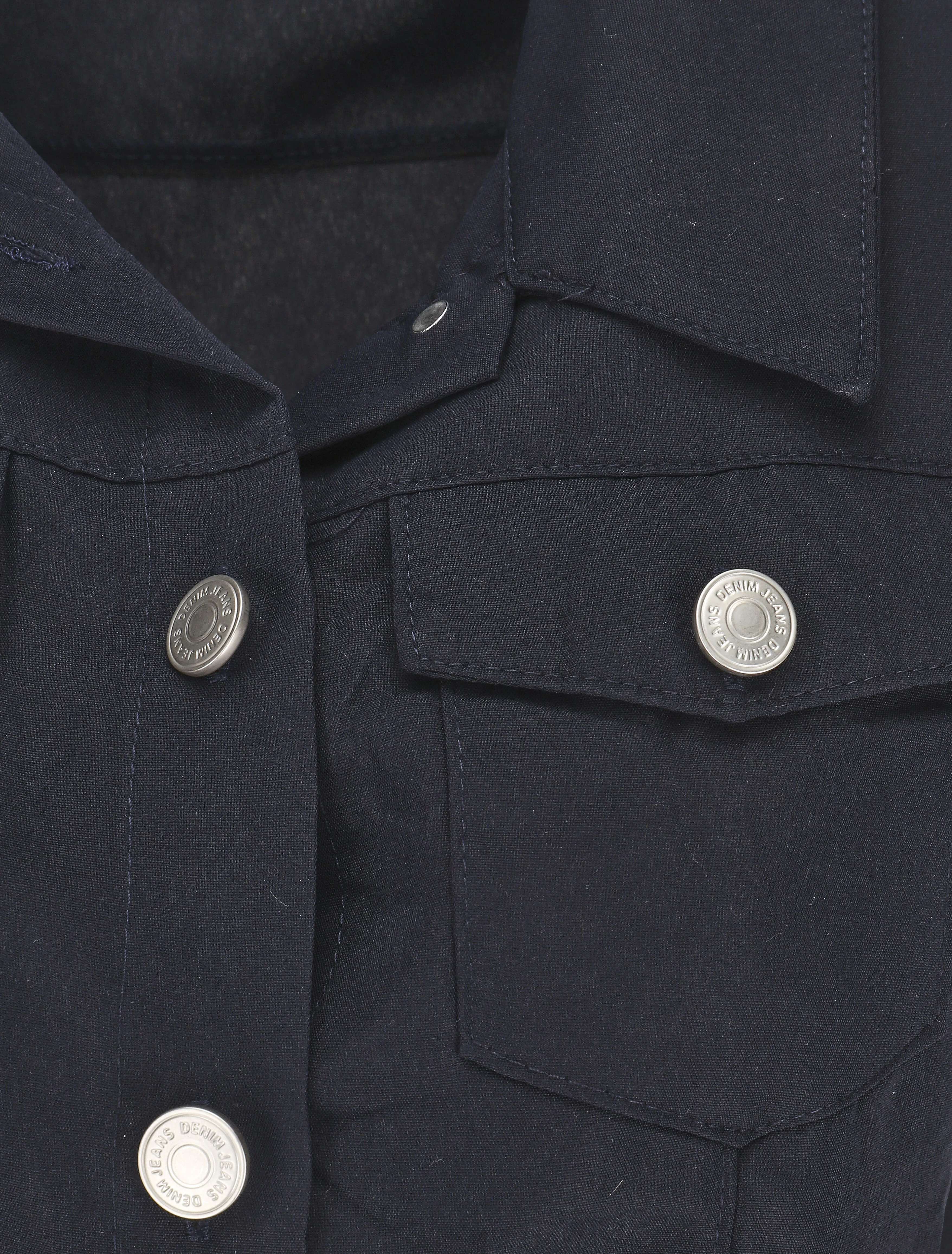 Effen jumpsuit zonder mouwen - Marineblauw - Image 3