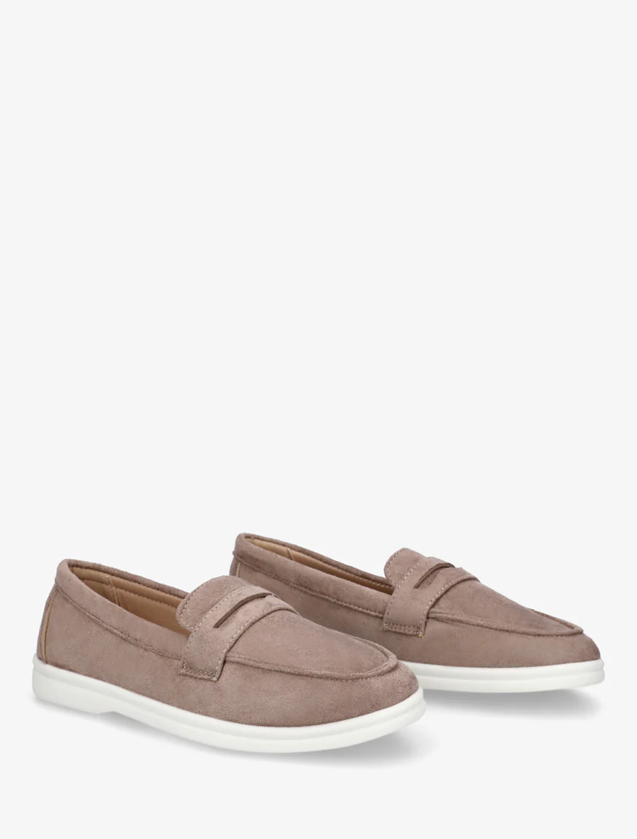 Effen suède mocassins - Mol - Image 4