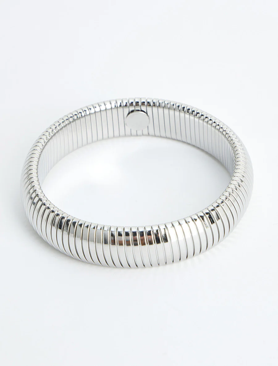 Elastische geribbelde armband - Geld - Image 2