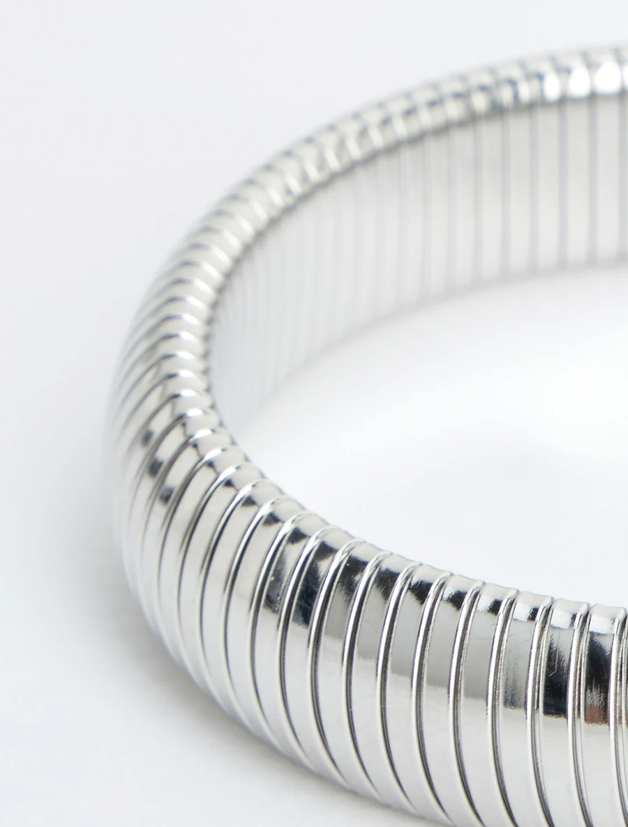 Elastische geribbelde armband - Geld - Image 3