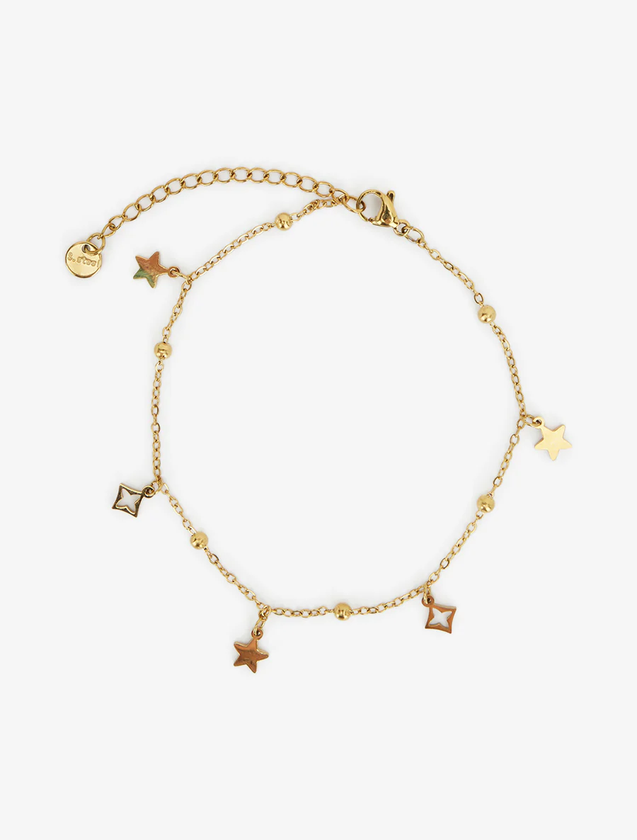 Enkelband met sterren - Goud - Image 2