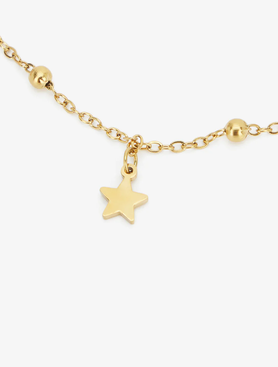 Enkelband met sterren - Goud - Image 3