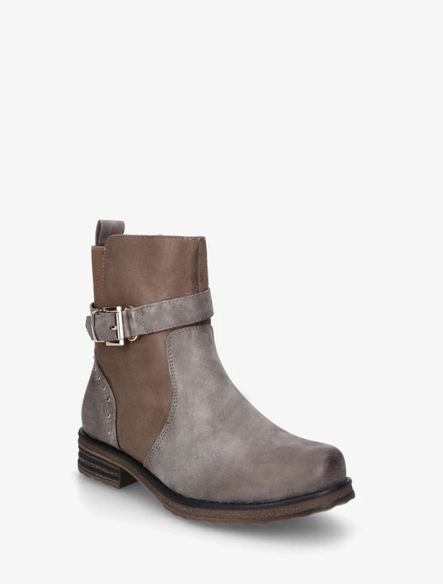 Enkellaarzen van twee materialen met elastisch versterkte hiel. - Mol - Image 2