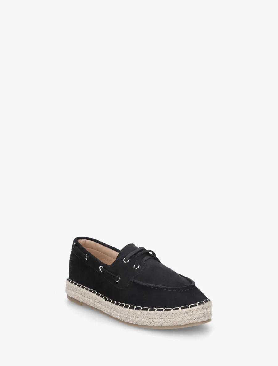 Espadrilles van suèdine - Zwart - Image 2