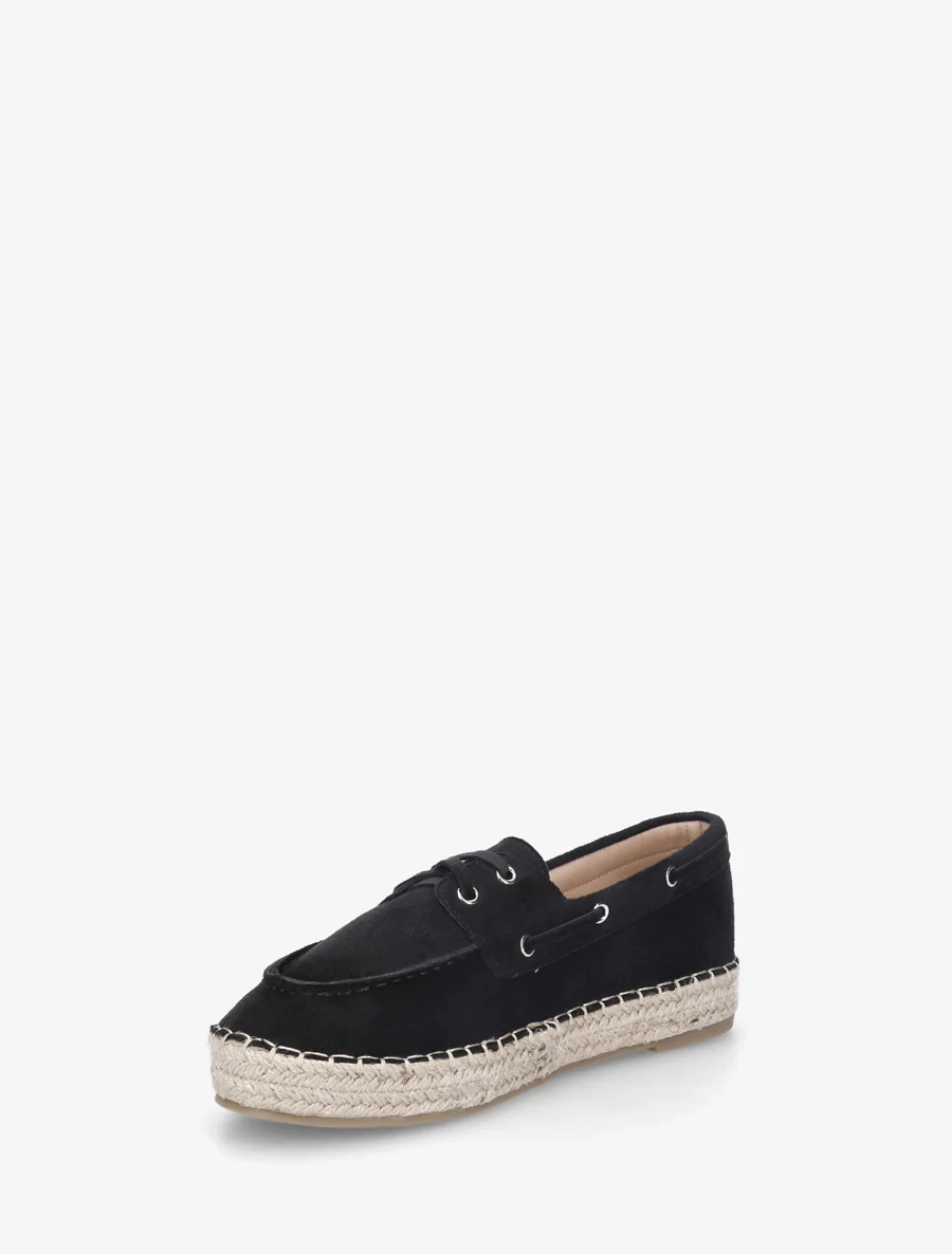Espadrilles van suèdine - Zwart - Image 3