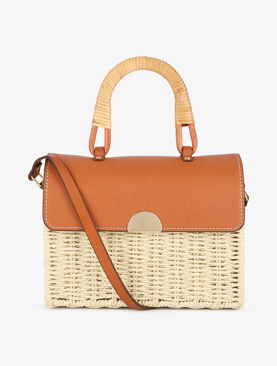 Esperanza handtas - Camel/beige