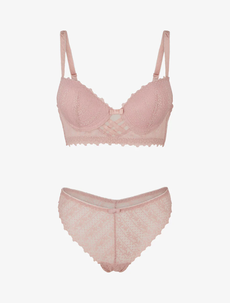 Fantasie kant lingerie set - Roos - Image 2