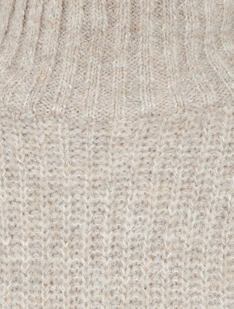 Fluffy trui van iriserend breiwerk - Lichtmol - Image 3
