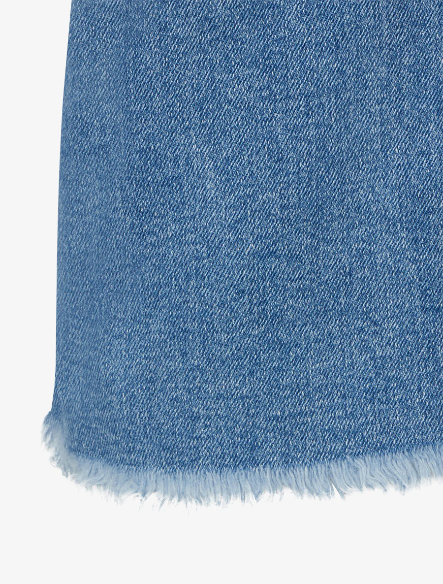 Franje jeans met een flare fit. - Blauw - Image 3