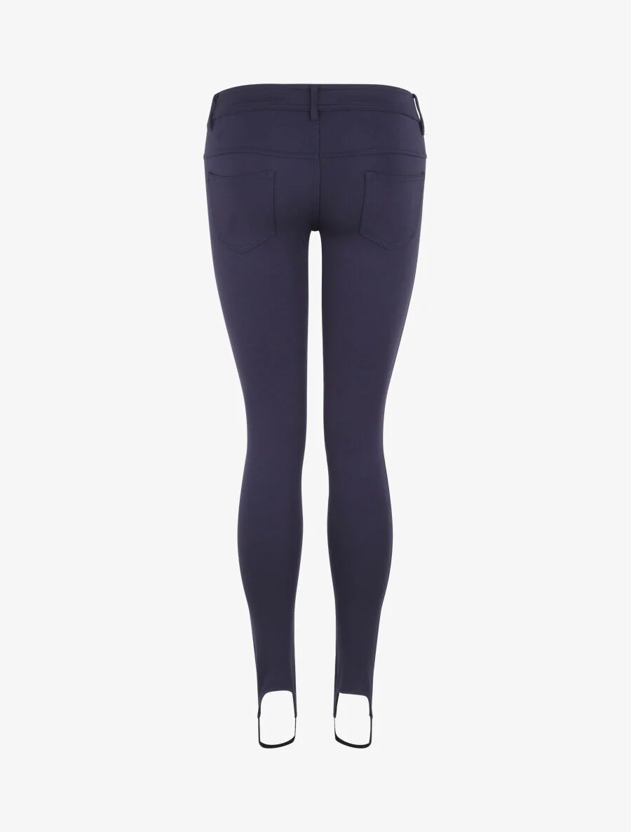Stretch jeans stijl fuseau - Marine - Image 2