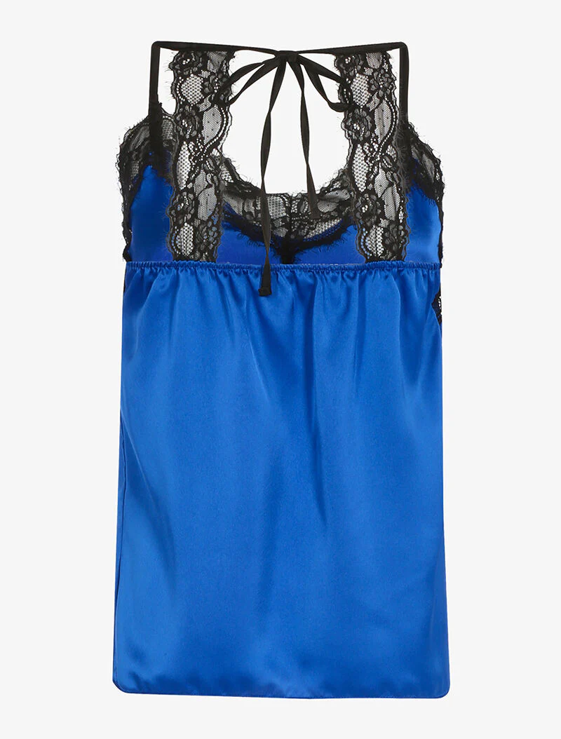 Racerback caraco - blauw - Image 2