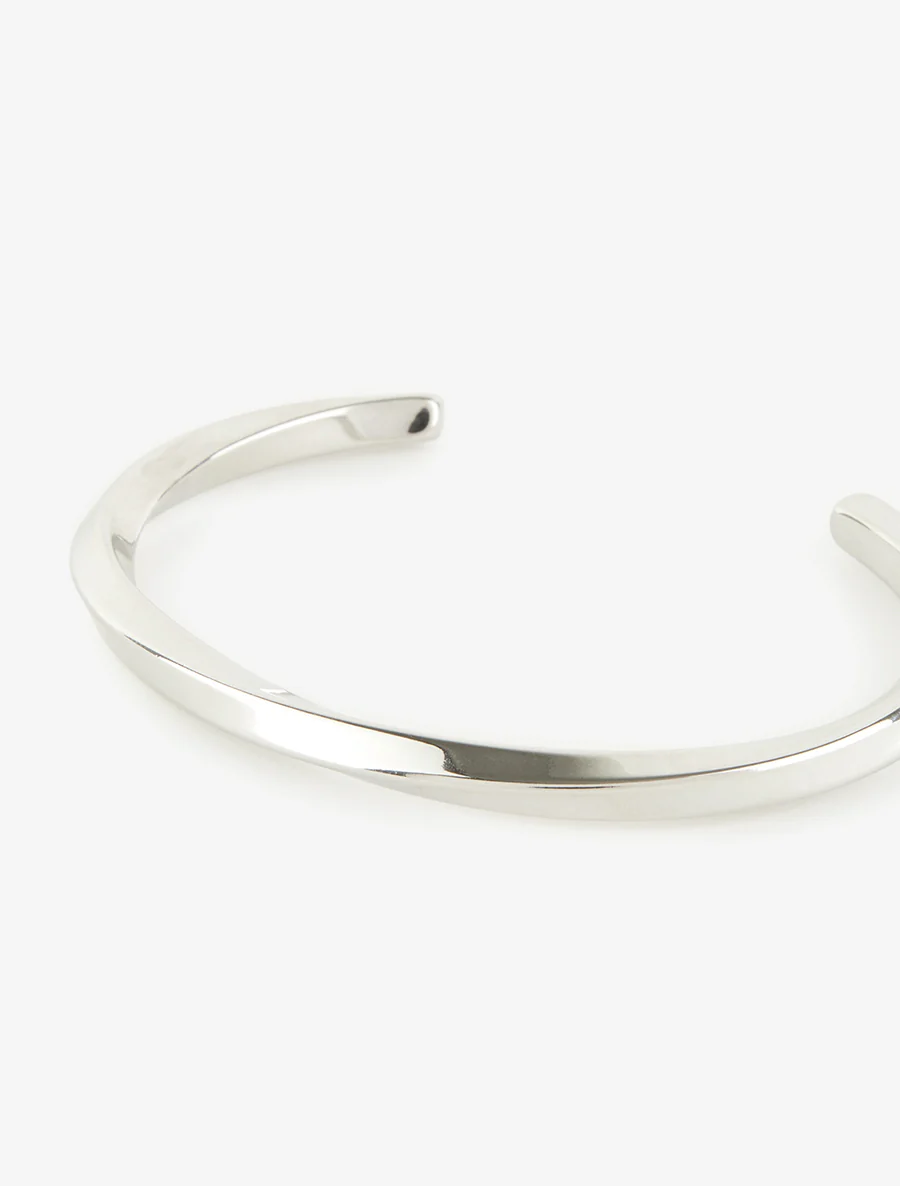 Gedraaide open armband - Geld - Image 3